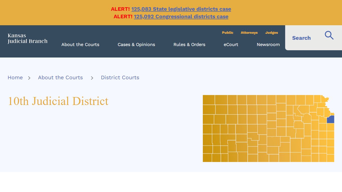 KS Courts - 10th Judicial District